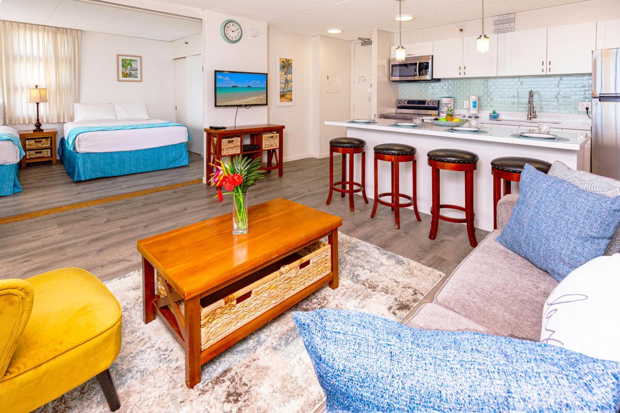 Renovated Ocean View Suite, Near Beach, Free Parking هونولولو المظهر الخارجي الصورة